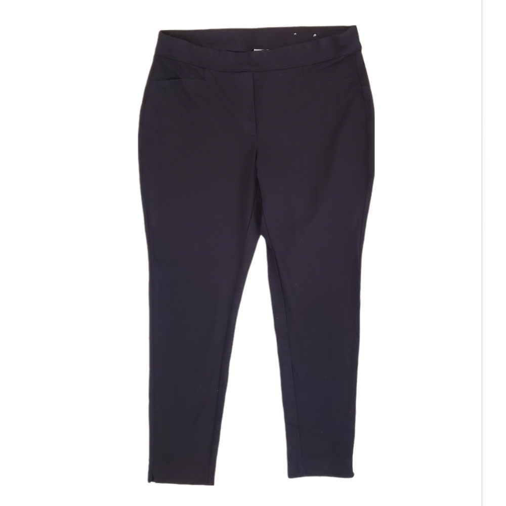 Chico's Women's Black Pull On Stretch Trousers Pants Size 3T‎ / US 16T